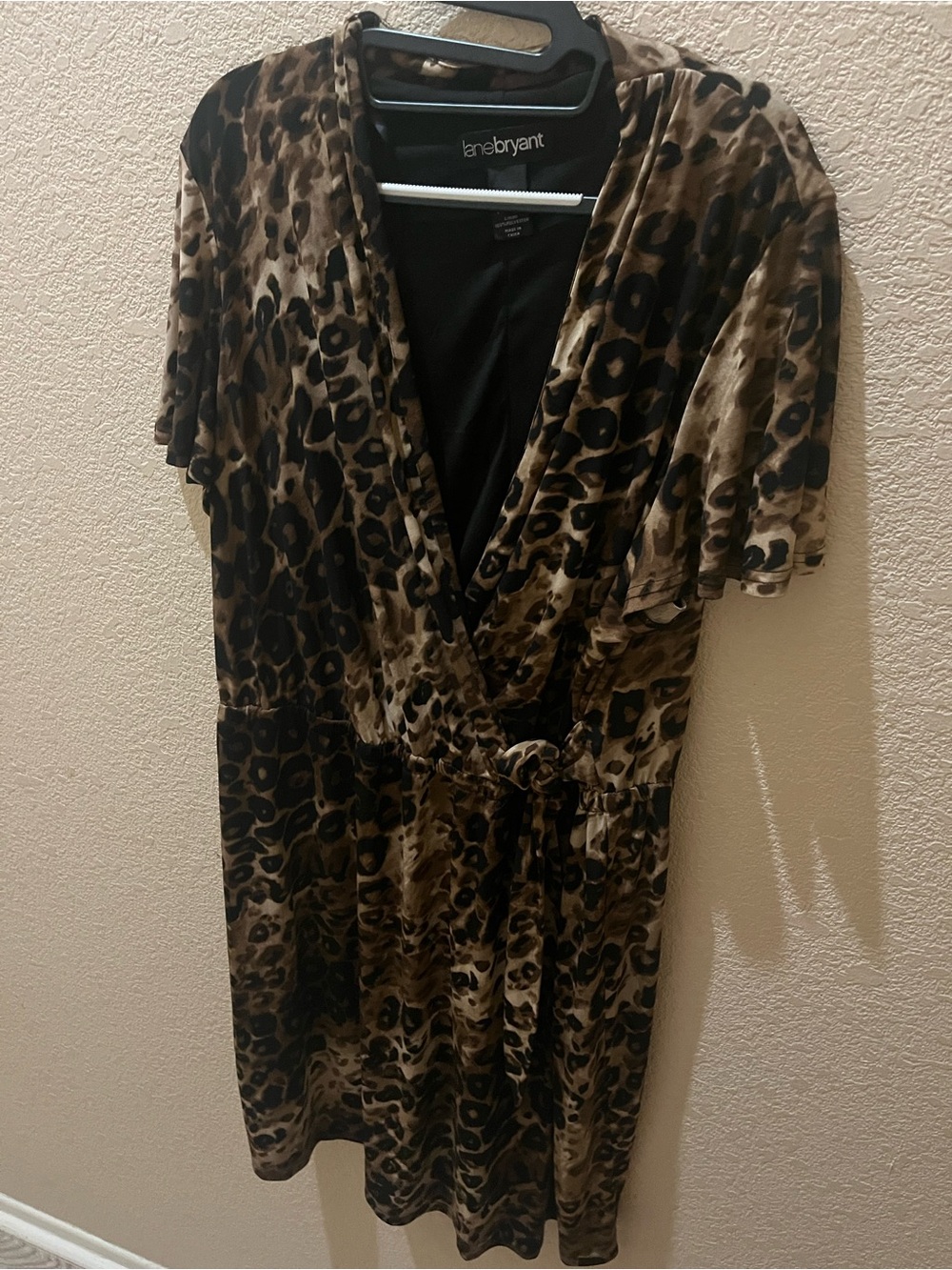 Lane Bryant Leopard Dress - size 18/20